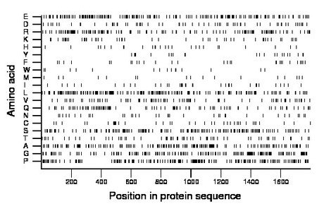 amino acid map