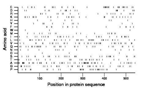 amino acid map