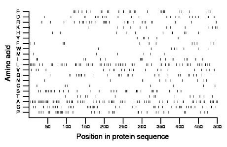 amino acid map