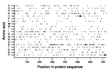 amino acid map