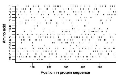 amino acid map