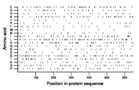 amino acid map