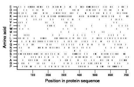 amino acid map