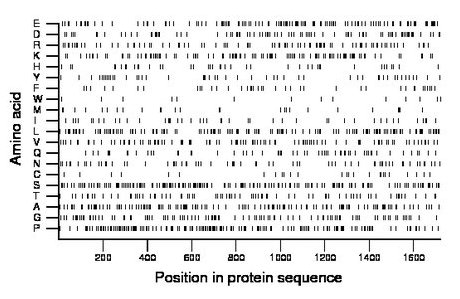 amino acid map