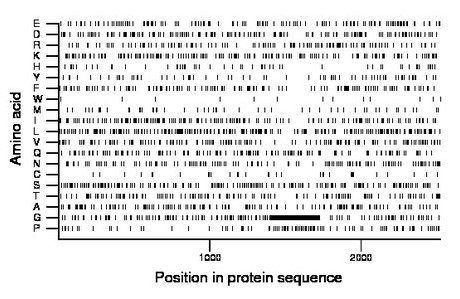 amino acid map