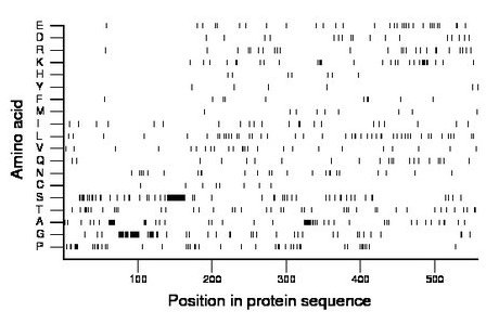 amino acid map