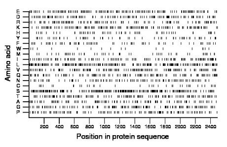 amino acid map