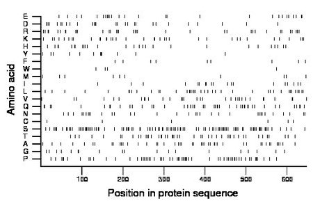 amino acid map