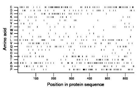 amino acid map