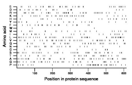 amino acid map