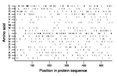 amino acid map