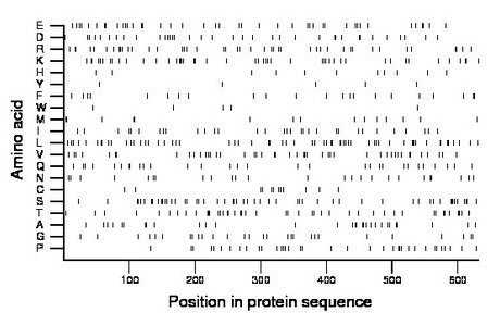 amino acid map