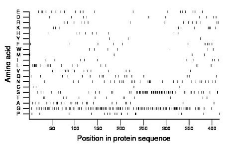 amino acid map