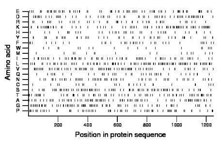 amino acid map